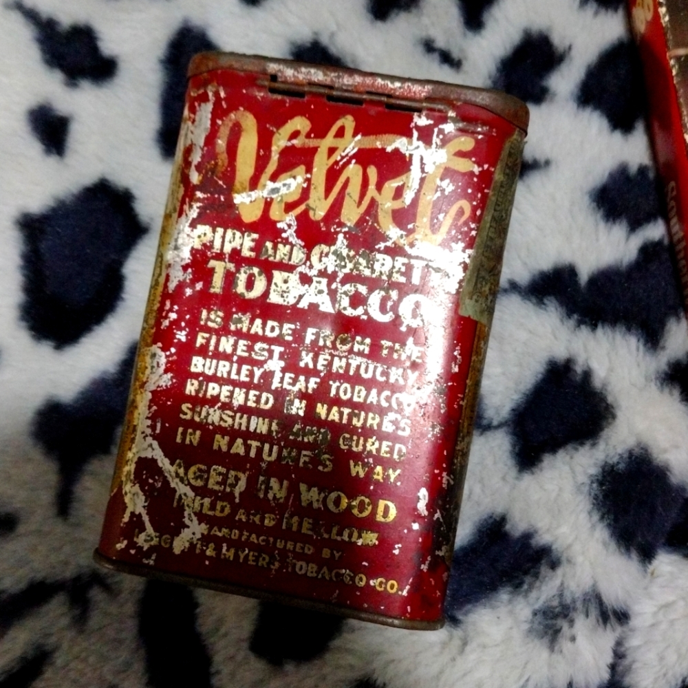 Vintage tobacco shirt pocket box